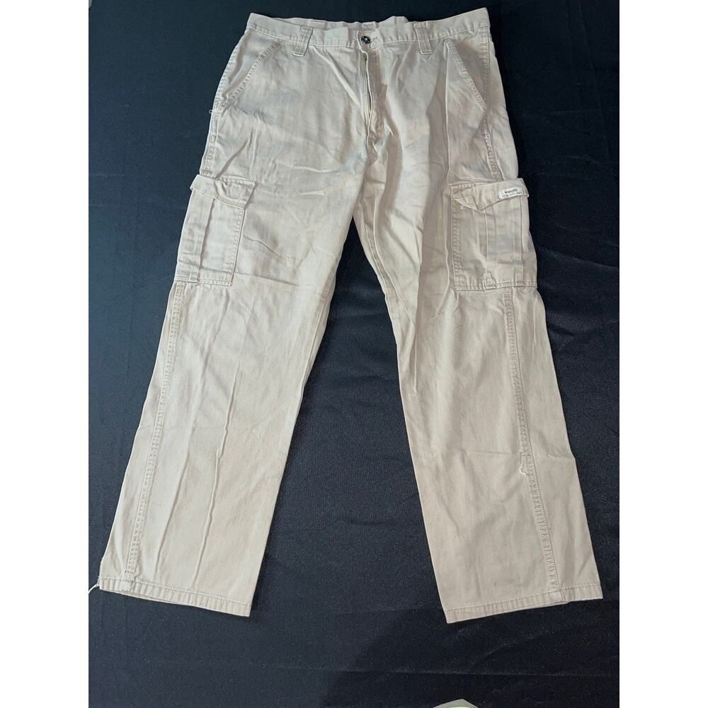 Wrangler Men’s Khaki Cargo Pants 36x30